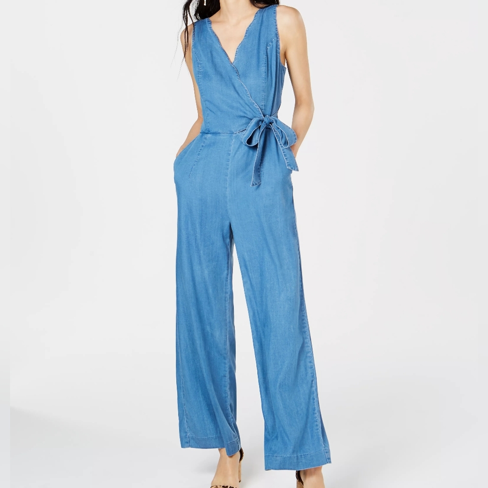 I.N.C. International Concepts' Lyocell Denim Jumpsuit, Size 10P Petite